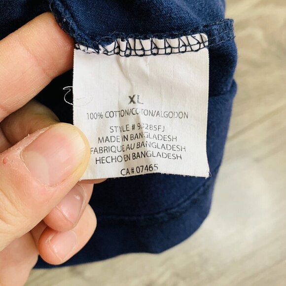 Vintage NBA Sweatshirt Youth XL Basketball Long Sleeve Blue NBA Elevation - Picture 10 of 13